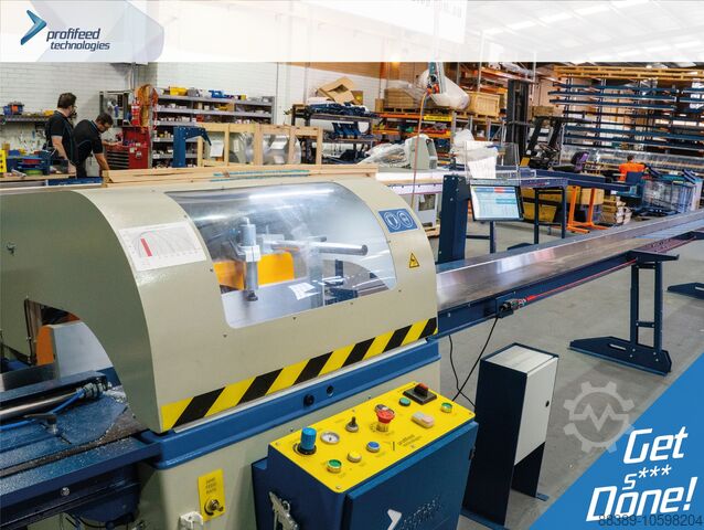 Fully Automatic Mitre Optimiser Saw 7.5m ProfiFeed Technologies A550 Fully Automatic Mitre Solid Wood