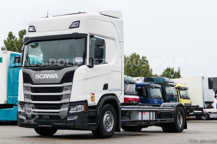 Wechselfahrgestell LKW SCANIA R 450 BDF Retarder 2 XL Tanks Navi Euro 6