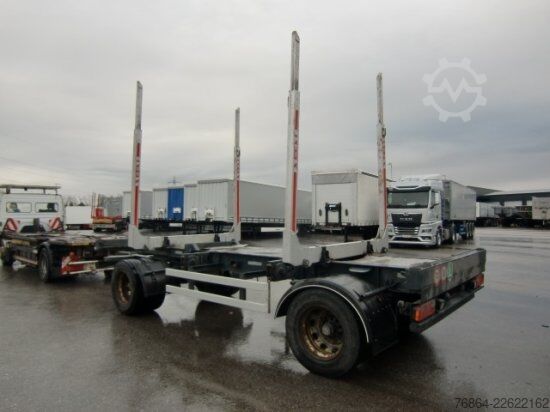 Log trailer Ressenig RESSENIG HOLZANHäNGER 2-ACHSIG BPW-ACHSEN, 6M
