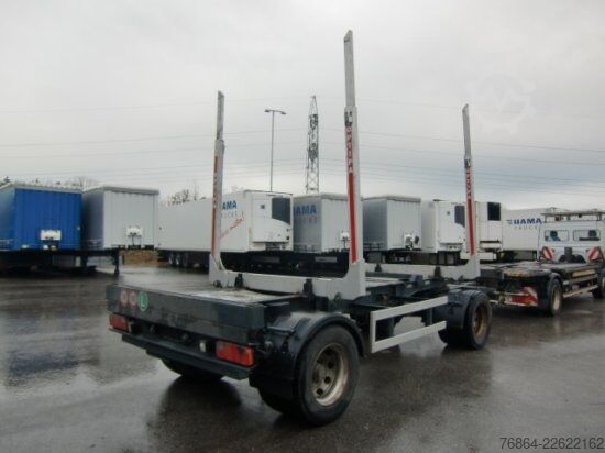 Log trailer Ressenig RESSENIG HOLZANHäNGER 2-ACHSIG BPW-ACHSEN, 6M