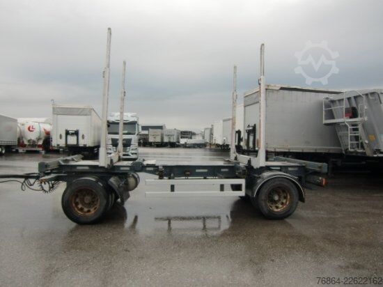 Log trailer Ressenig RESSENIG HOLZANHäNGER 2-ACHSIG BPW-ACHSEN, 6M