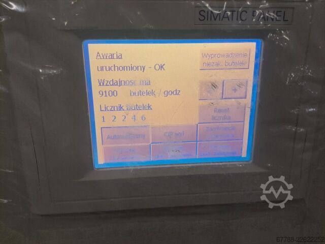 Beverage production machine LINNEA - ZEVOS AQUAFILL 40-60-12 / 9.000 bph / PET