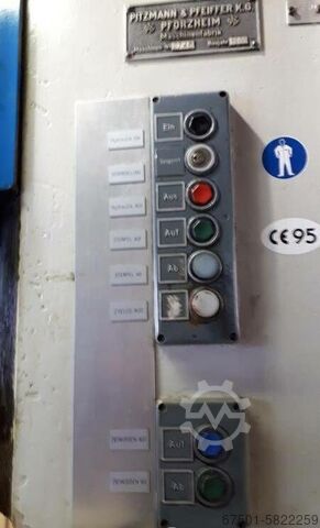 Double-column hydraulic press Pitzmann & Pfeiffer DPZ 200/80 Presse