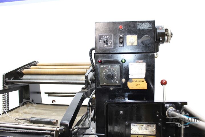 Heißfolienprägetiegel / Hot Foil Stamping Tiegel Heidelberg GTP