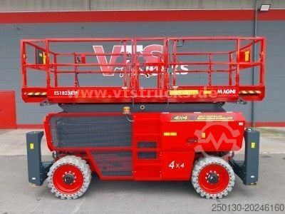 Work platform MAGNI Magni ES1823RTP  Scherenarbeitsbühne  6x vorh.