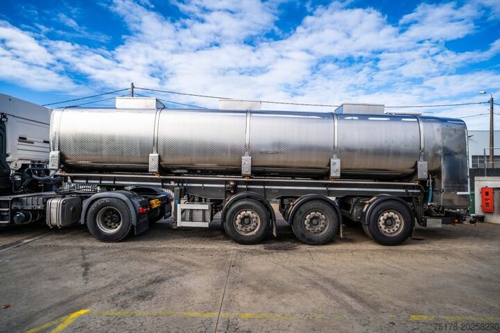 Milk tanker MAFA SAL 40.24/95e -INOX-29.000 L (no pump)