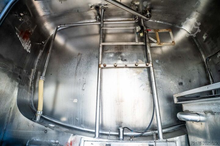 Milk tanker MAFA SAL 40.24/95e -INOX-29.000 L (no pump)