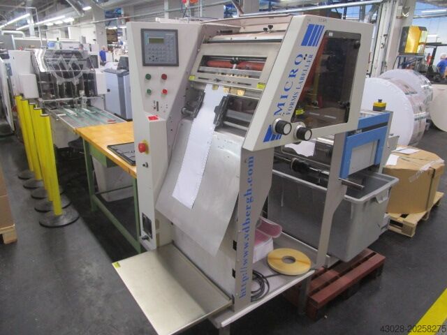MICRO-FORMS LABELLER VAN DEN BERH 18S (Klebt Etiketten auf Bogen)