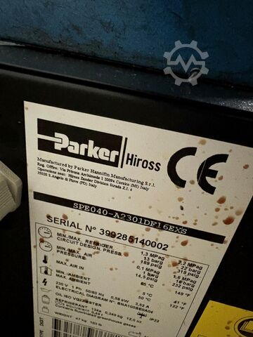 Refrigerant dryer PARKER HIROSS STARLETTE PLUS E