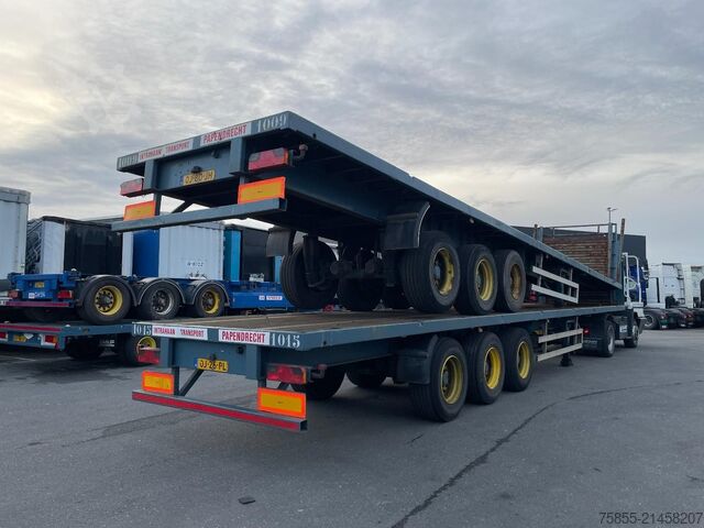 Flatbed Haan OPL45 Heavy Duty (45Ton) / Rungen-Potholes / NL...