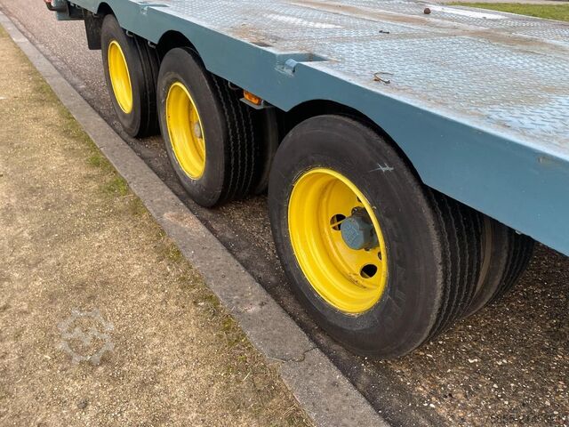 Low loader Broshuis E-2190  Lowbed / Steel Suspension / Extendable ...