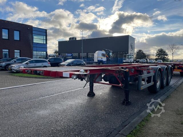 Container transport Burg BPO 12-27 CCXGX 20/30 FT Chassis / BPW Axles / ...