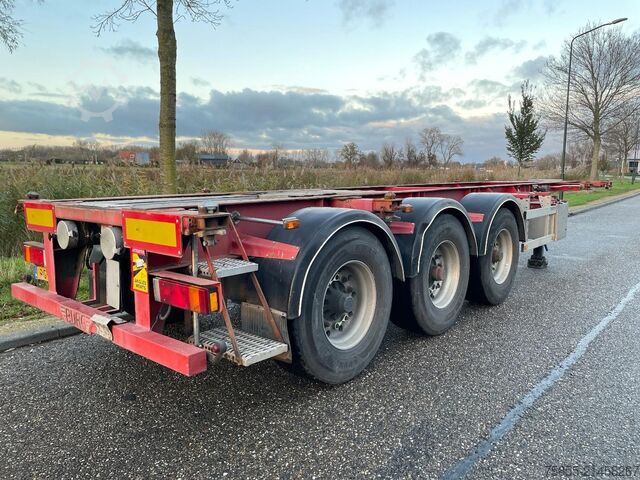 Container transport Burg BPO 12-27 CCXGX-00 20/30 FT Chassis / BPW Axles...
