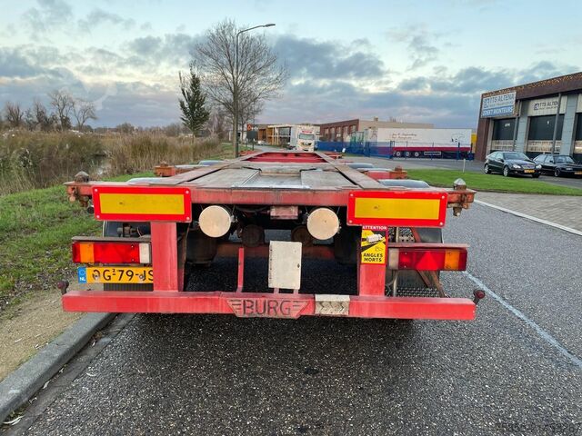 Container transport Burg BPO 12-27 CCXGX-00 20/30 FT Chassis / BPW Axles...