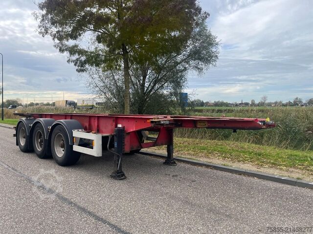 Container transport Van Hool 3B0070 20 FT Chassis / BPW Axles / NL Trailer