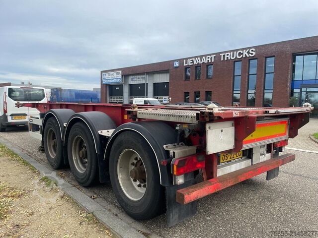 Container transport Van Hool 3B0070 20 FT Chassis / BPW Axles / NL Trailer