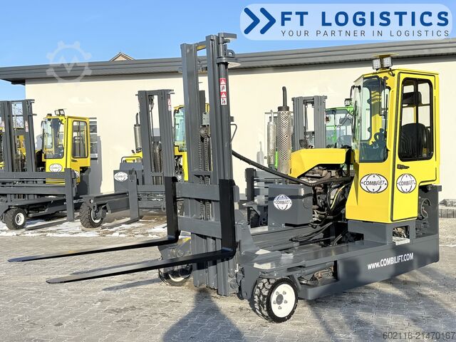 4-way forklift Combilift C3000 GAS DUPLEX PLATFORM 1500 FREE LIFT