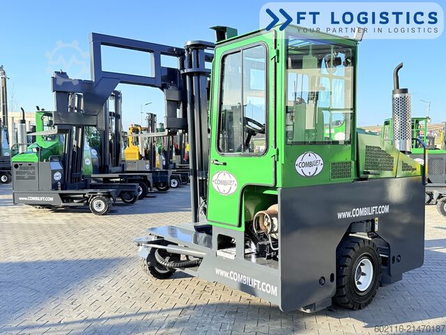 4-way forklift Combilift C5000L GAS DUPLEX 4100 POSITIONER CABIN