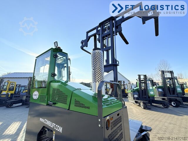 4-way forklift Combilift C5000L GAS DUPLEX 4100 POSITIONER CABIN