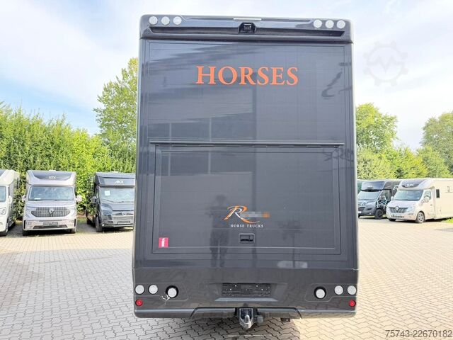 Viehtransporter LKW MERCEDES-BENZ ATEGO 1021  Roelofsen 3  Pferde  Wohnung Dusche