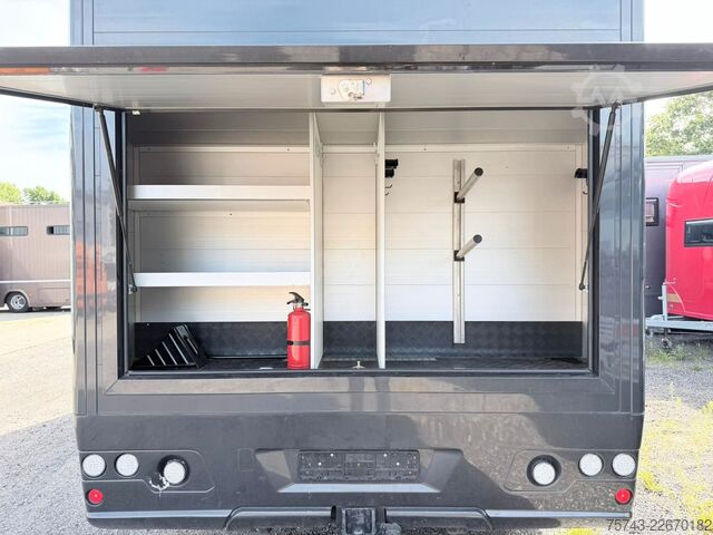 Viehtransporter LKW MERCEDES-BENZ ATEGO 1021  Roelofsen 3  Pferde  Wohnung Dusche