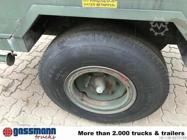 Anhänger mit Pritsche & Plane SARIS Wassertank-Anhänger 8x vorhanden!