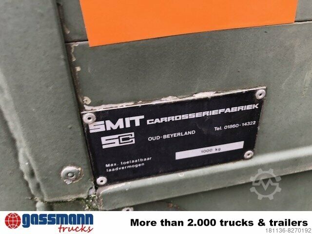 Anhänger mit Pritsche & Plane Smit SMIT Wassertank-Anhänger 8x vorhanden!