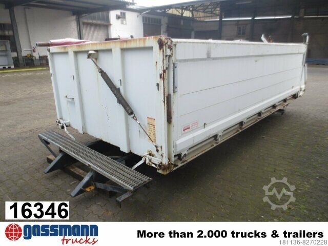 Tipper truck Carnehl 3-S-Kippbrücke, Alu Pendelbordwände und abklappbar, 13 cbm