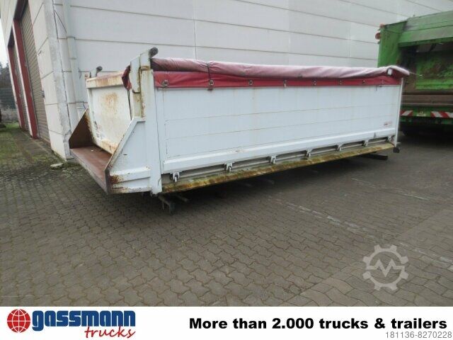 Tipper truck Carnehl 3-S-Kippbrücke, Alu Pendelbordwände und abklappbar, 13 cbm