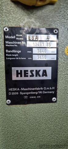Band saw HESKA ESA 4
