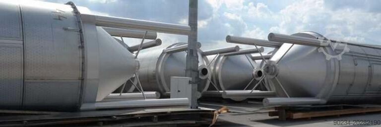 160000 Litre Stainless Steel Vessel 304 Rolec Double Jacket Rolec Prozess und Brautechnik GMBH 120,000 Litre