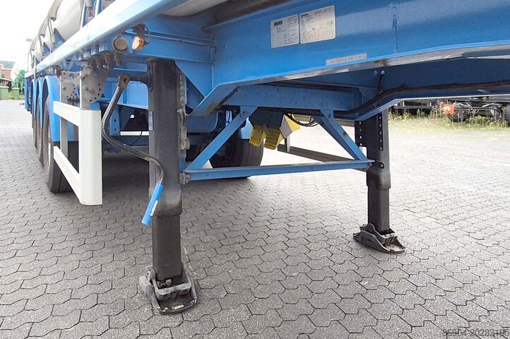 Tankauflieger MAFA Gas tank tube semi-trailer compressed helium, hydrogen, Wasserstoff