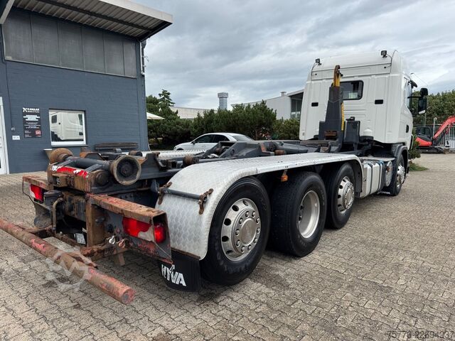 Roll-off tipper truck SCANIA G400  LB 8x2  Hyvalift Abrollkipper Retarder