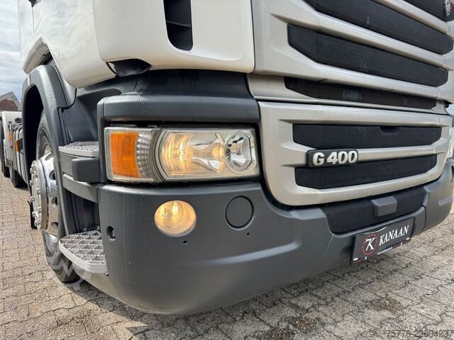 Roll-off tipper truck SCANIA G400  LB 8x2  Hyvalift Abrollkipper Retarder