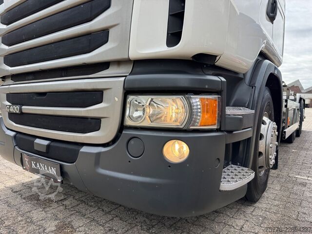Roll-off tipper truck SCANIA G400  LB 8x2  Hyvalift Abrollkipper Retarder