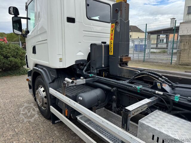 Roll-off tipper truck SCANIA G400  LB 8x2  Hyvalift Abrollkipper Retarder