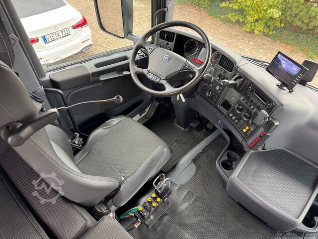 Roll-off tipper truck SCANIA G400  LB 8x2  Hyvalift Abrollkipper Retarder