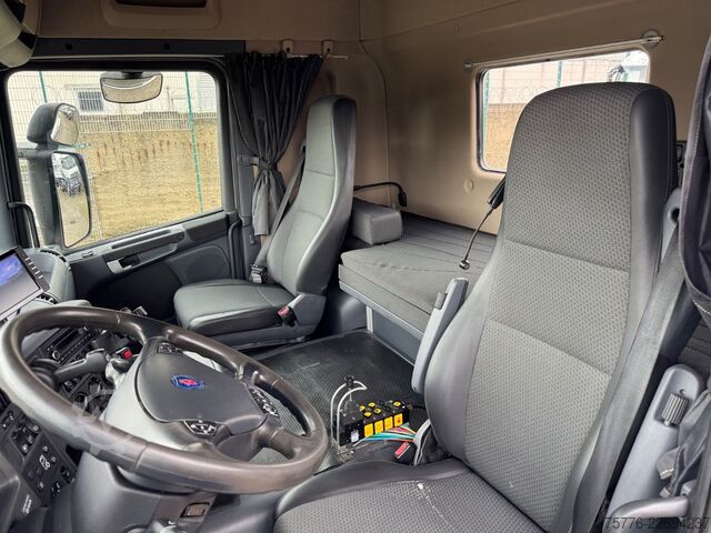 Roll-off tipper truck SCANIA G400  LB 8x2  Hyvalift Abrollkipper Retarder