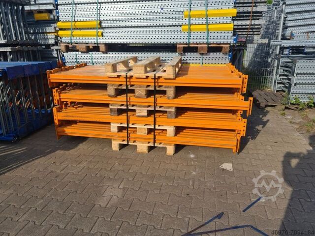 Pallet rack traverse Traverse Racking Nedcon NS / 2.250 mm / K 90x40 mm / orange / inkl. Innenlagewinkel