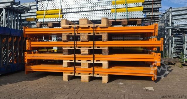 Pallet rack traverse Traverse Racking Nedcon NS / 2.250 mm / K 90x40 mm / orange / inkl. Innenlagewinkel