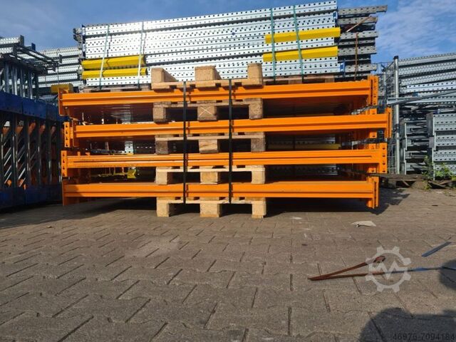 Pallet rack traverse Traverse Racking Nedcon NS / 2.250 mm / K 90x40 mm / orange / inkl. Innenlagewinkel