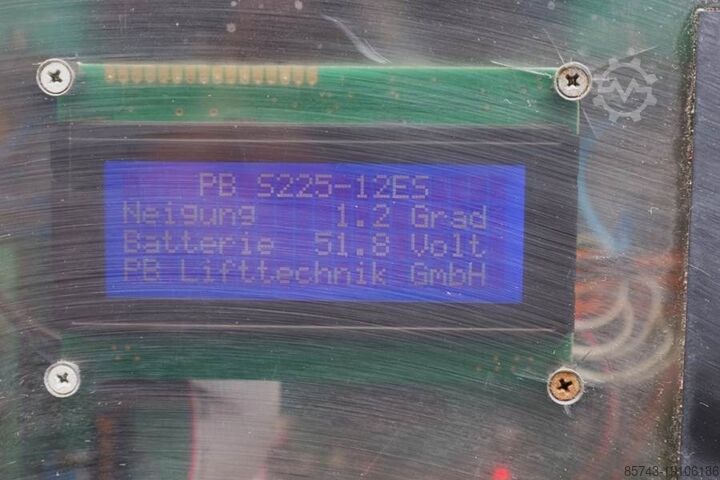 Scherenhebebühne PB LIFT S225-12ES Electric, 22.5m Working Height, 450