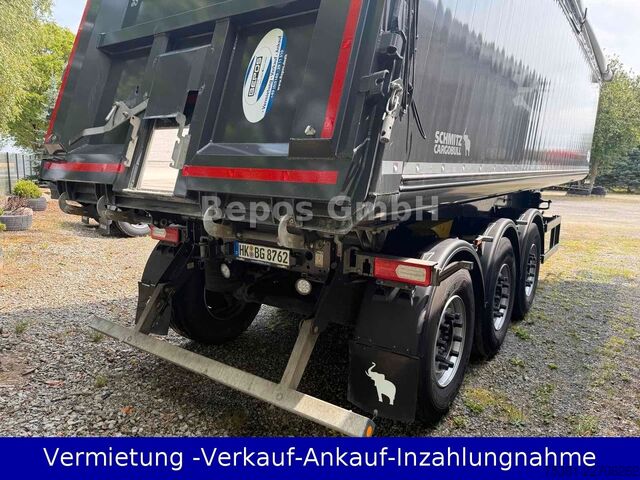 Kipper Auflieger SCHMITZ CARGOBULL SKI 24SL 8.2 - Alukasten 40m3,---2x Liftachse--