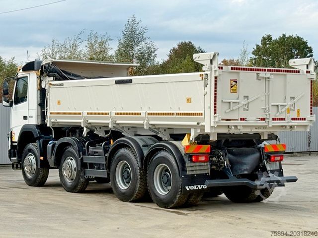 Tipper truck VOLVO FMX 460 Kipper * BORDMATIC * 8x4 * TOPZUSTAND