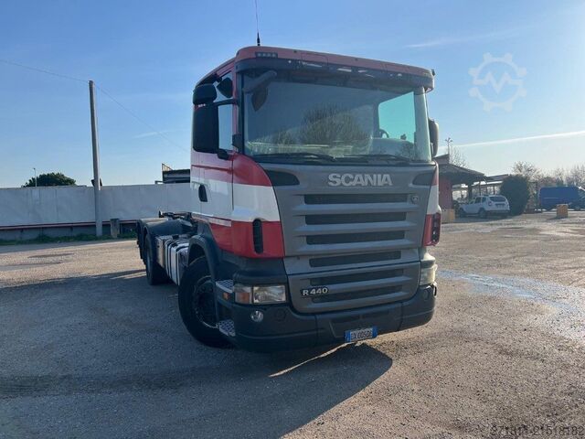 Roll-off tipper truck SCANIA SCANIA CV 440 SCARRABILE