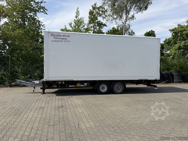Kofferanhänger Möslein TKO 105 D 7m weiß  Tandem- Koffer, Durchladbar, wenig benutzt