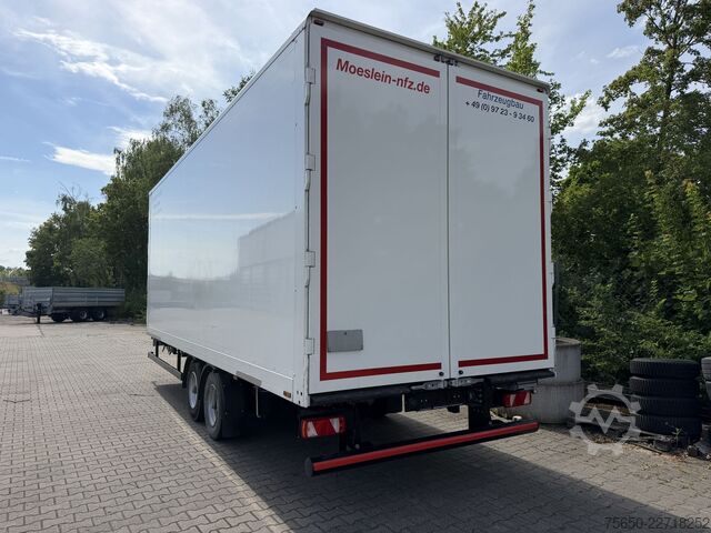 Kofferanhänger Möslein TKO 105 D 7m weiß  Tandem- Koffer, Durchladbar, wenig benutzt