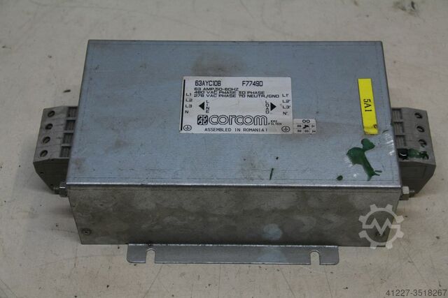 Spannungsversorgungsleitungsfilter 63 A Corcom 63AYC10B