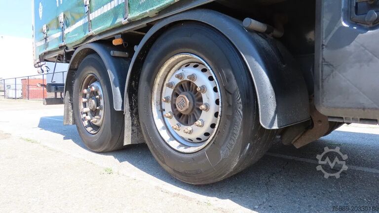 Sliding tarpaulins Lecitrailer 27000 kg! Liftaxel, 3 axel BPW, Edscha