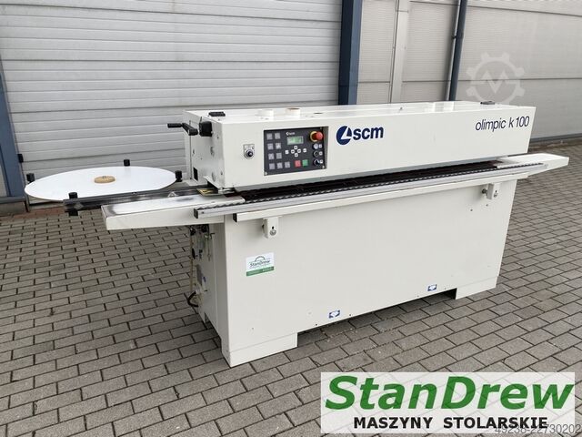 Kantenanleimmaschine SCM K 100 mit Vorfräse SCM K 100